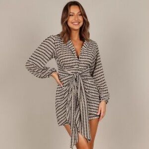 Petal & Pup Abbie long sleeve wrap dress. Brand new with tags
